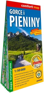 Gorce i Pieniny laminowana mapa turystyczna 1:50 000