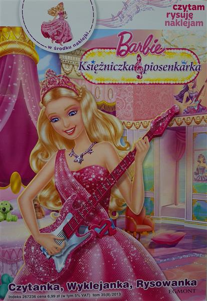 BARBIE KSIĘŻNICZKA I PIOSENKARKA