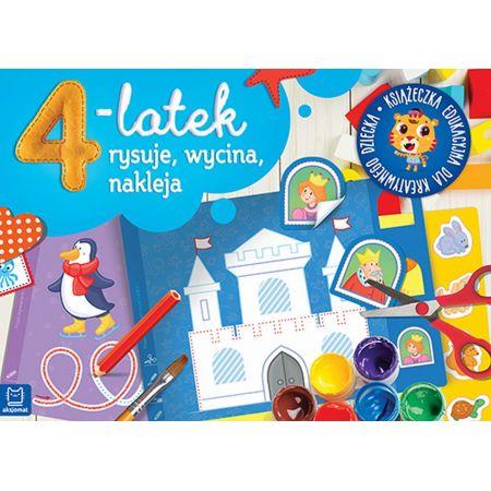 4-LATEK RYSUJE, WYCINA I NAKLEJA