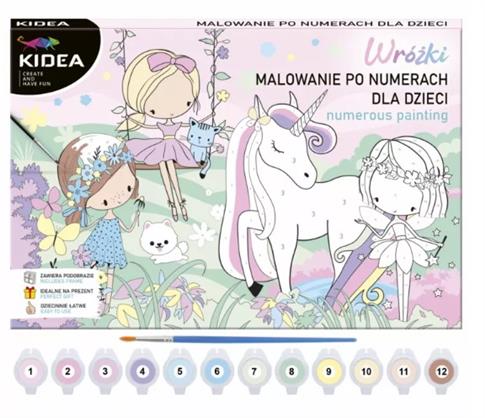 MALOWANIE PO NUMERACH - WRÓŻKI DERFORM