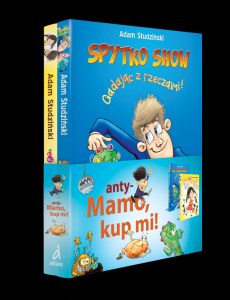 Pakiet anty-Mamo, kup mi! Spytko Show. Gadając z rzeczami! / Chciejosztuczki. Książka zakazana przez Chciejokorp.