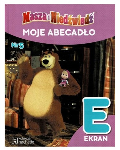 MASZA I NIEDŹWIEDŹ MOJE ABECADŁO NR 5 E EKRAN