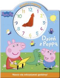 ŚWINKA PEPPA. KSIĄŻKA Z ZEGAREM. DZIEŃ Z?