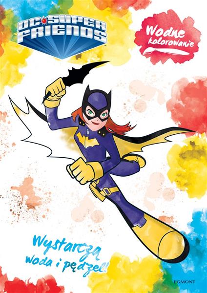 SUPER PRZYJACIELE DC. WODNE KOLOROWANIE