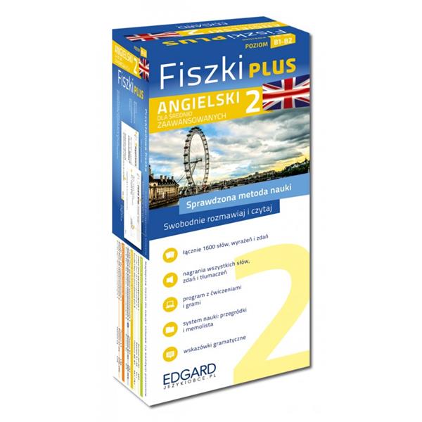 FISZKI PLUS. ANGIELSKI DLA ŚREDNIO ZAWANSOWANYCH 2