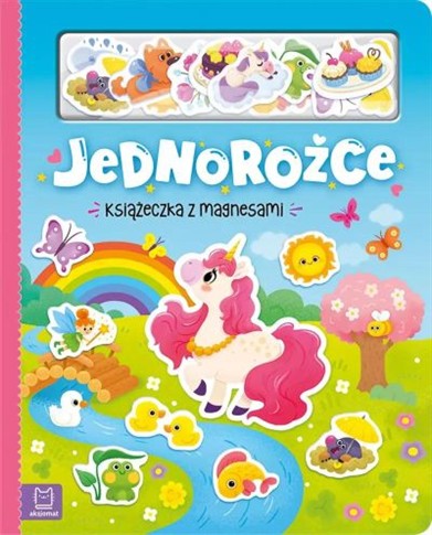 JEDNOROŻCE. KSIĄŻECZKA Z MAGNESAMI