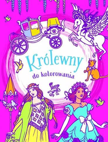 KRÓLEWNY DO KOLOROWANIA