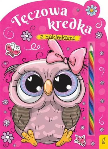 TĘCZOWA KREDKA. SOWA