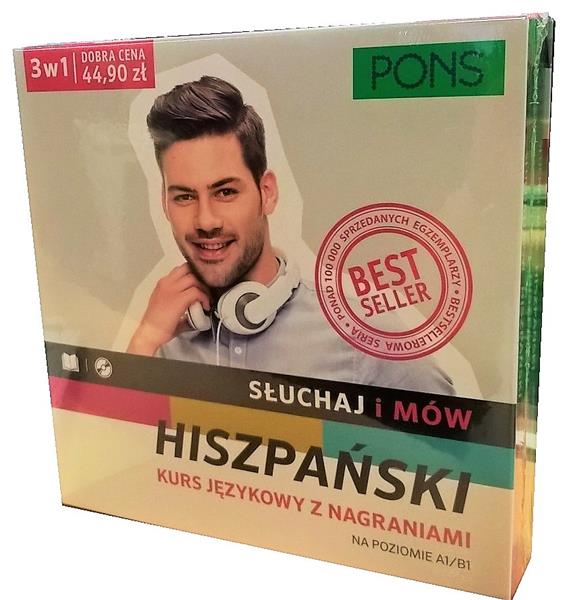 SŁUCHAJ I MÓW. HISZPAŃSKI KURS JĘZYKOWY Z NAGRANIA