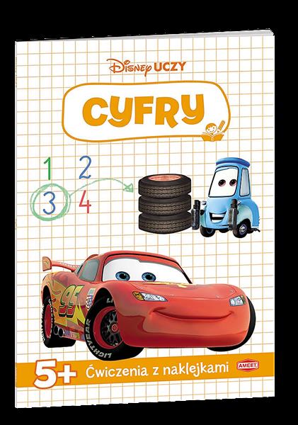 ĆWICZENIA Z NAKLEJKAMI. DISNEY UCZY. CYFRY