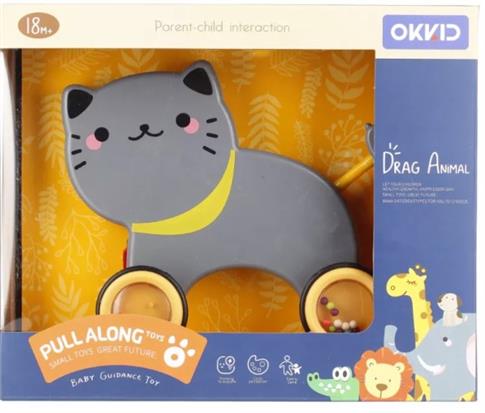 ZABAWKA DO CIĄGNIĘCIA KOT MEGA CREATIVE