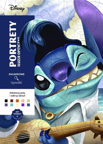 ART THERAPY. KOLOROWANKA ANTYSTRESOWA. DISNEY. POR