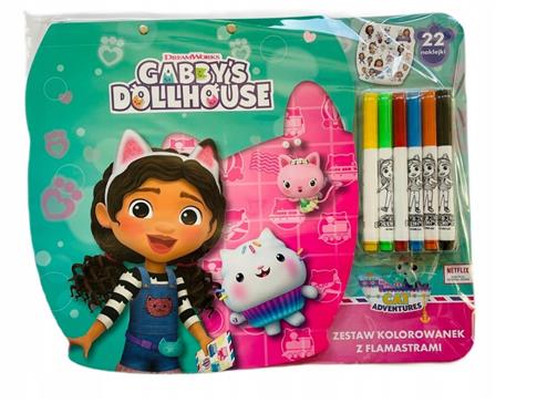 KOCI DOMEK GABI GABBY S DOLLHOUSE ZESTAW KOLOROWAN