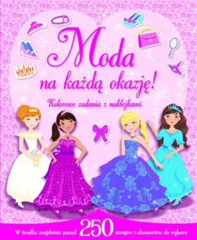 Moda na każdą okazję! Kolorowe zadania z naklejkam