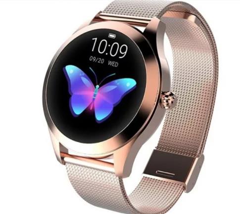 Smartwatch Garett Women Naomi stalowy, złoty