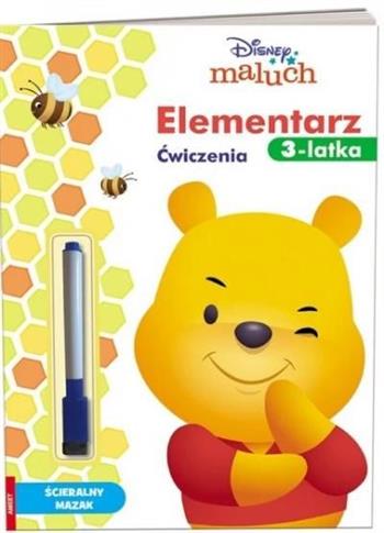 DISNEY MALUCH. ELEMENTARZ. ĆWICZENIA DLA 3-LATKA