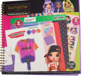 Rainbow high Kolorowanka z naklejkami