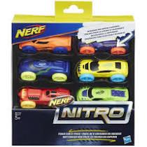 NERF NITRO REFILL 6-PAK SAMOCHODY 2 HASBRO