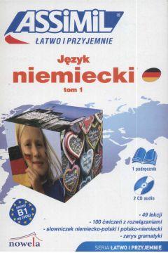 JĘZYK NIEMIECKI ŁATWO I PRZYJEMNIE TOM 1 + 2CD OUT