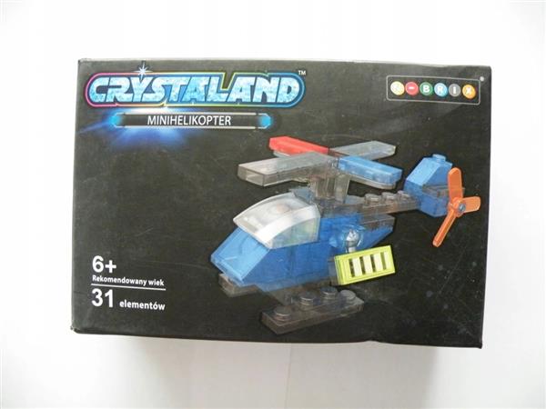 CRYSTALAND MINI HELIKOPTER 31 ELEMENTÓW