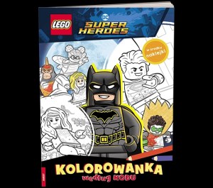 LEGO DC Comics Kolorowanka według kodu KKO-6450