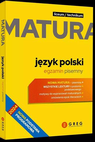 Matura - język polski - egzamin pisemny - 2024 - r