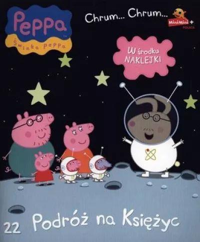 Świnka Peppa nr 22 Podróż na Księżyc