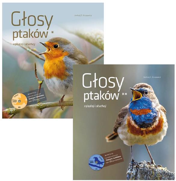 GŁOSY PTAKÓW. TOM 1 I 2 + CD