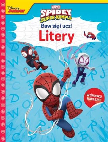 Baw się i ucz! Litery. Marvel Spidey i Super-kumpl