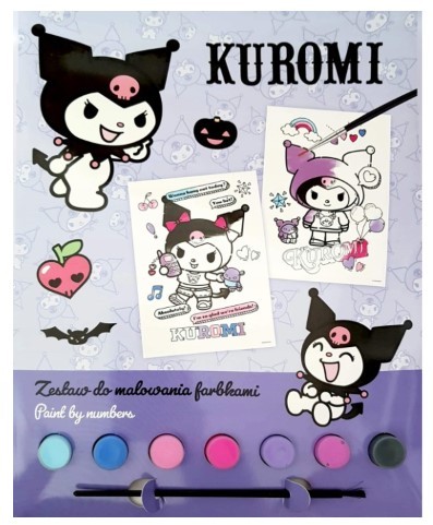 KUROMI ZESTAW DO MALOWANIA FARBKAMI