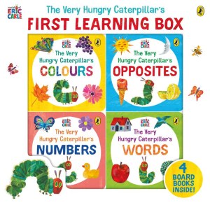 The Very Hungry Caterpillar's Early Learning Box wer. angielska
