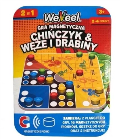GRA MAGNETYCZNA. CHIŃCZYK, WĘŻE I DRABINY