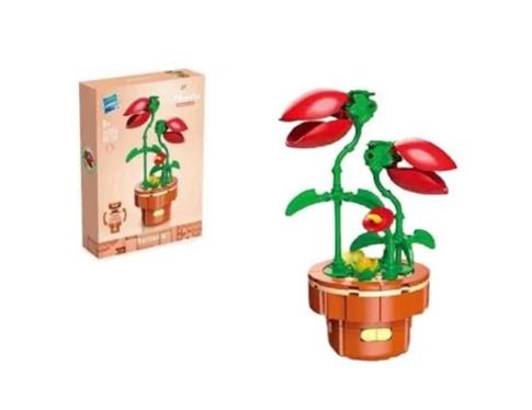 Zestaw Klocków Kwiaty w doniczce 188 el.