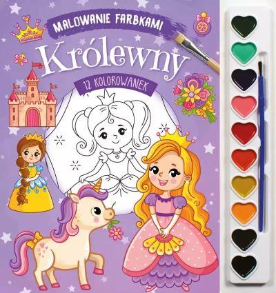 MALOWANIE FARBKAMI. KRÓLEWNY