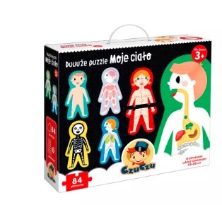 Ale Puzzle Moje Ciało 3+