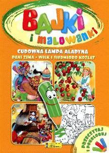 CUDOWNA LAMPA ALLADYNA BAJKI I MALOWANKI