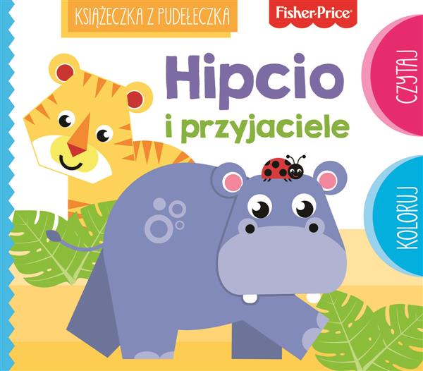 FISHER PRICE. KSIĄŻECZKA Z PUDEŁECZKA. HIPCIO ...