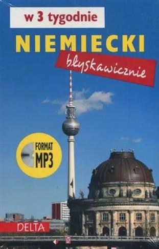 Niemiecki błyskawicznie w 3 tygodnie + CD MP3