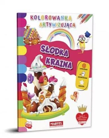 Kolorowanka aktywizująca z naklejkami. Słodka krai