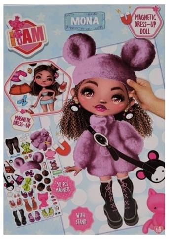 I AM PRINCESS LALKA MONA MAGNETYCZNE UBRANKA 50EL