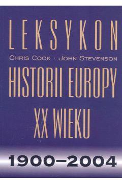 Leksykon historii europy xx wieku