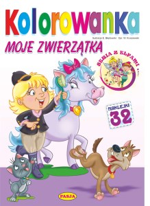 Moje zwierzątka. Kolorowanka. Seria z elfami