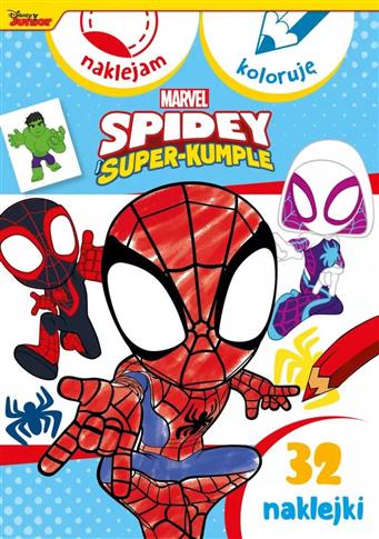 Naklejam i koloruję. Marvel Spidey i Super-kumple