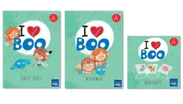 I LOVE BOO. JĘZYK ANGIELSKI POZIOM A. PAKIET. TRZY
