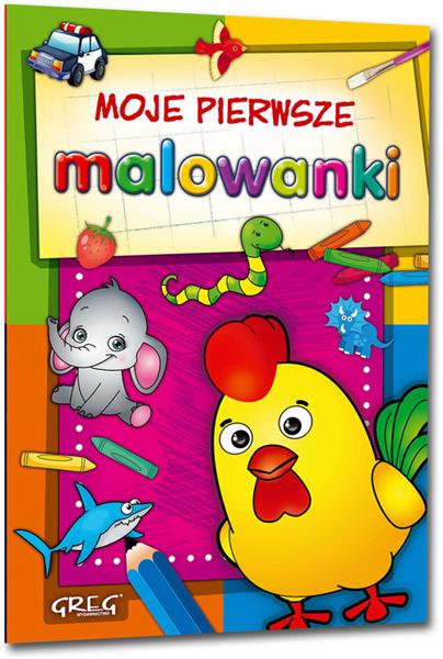 MOJE PIERWSZE MALOWANKI
