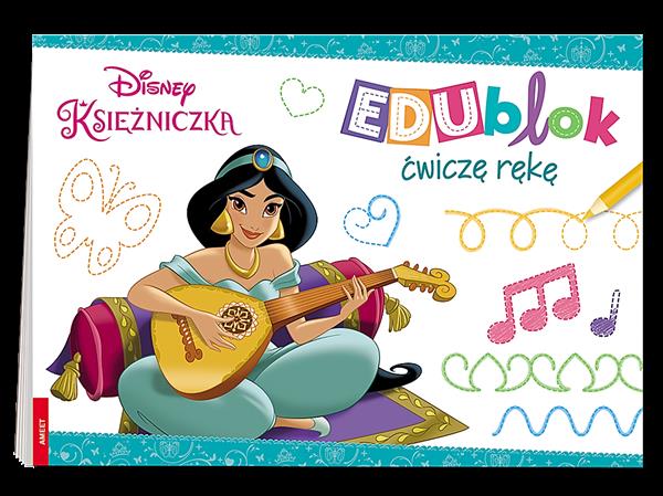 DISNEY KSIĘŻNICZKA. EDUBLOK. ĆWICZĘ RĘKĘ