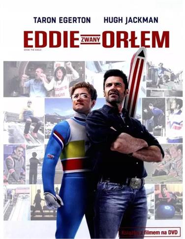 EDDIE ZWANY ORŁEM KSIĄŻKA + DVD PL