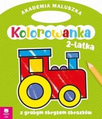 KOLOROWANKA 2-LATKA. ZIELONA