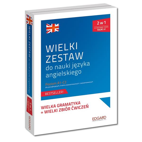 PAKIET. WIELKI ZESTAW DO NAUKI JĘZYKA ANGIELSKIEGO