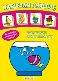NAKLEJAM I MALUJĘ PIERWSZE NAKLEJANKI
